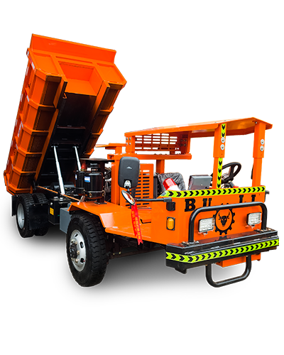 DUMPER BULL PETROLERO CON CARDÁN 4X4 TURBO 6 TN.